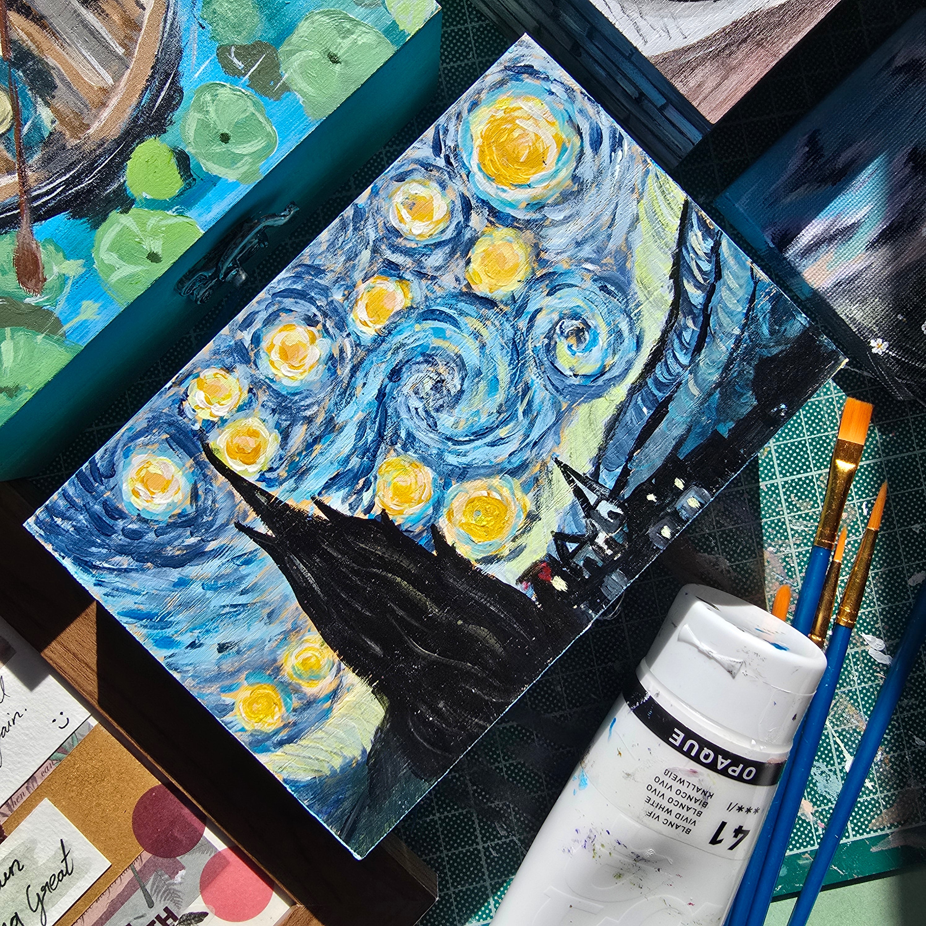 Hand Painted Treasure Box