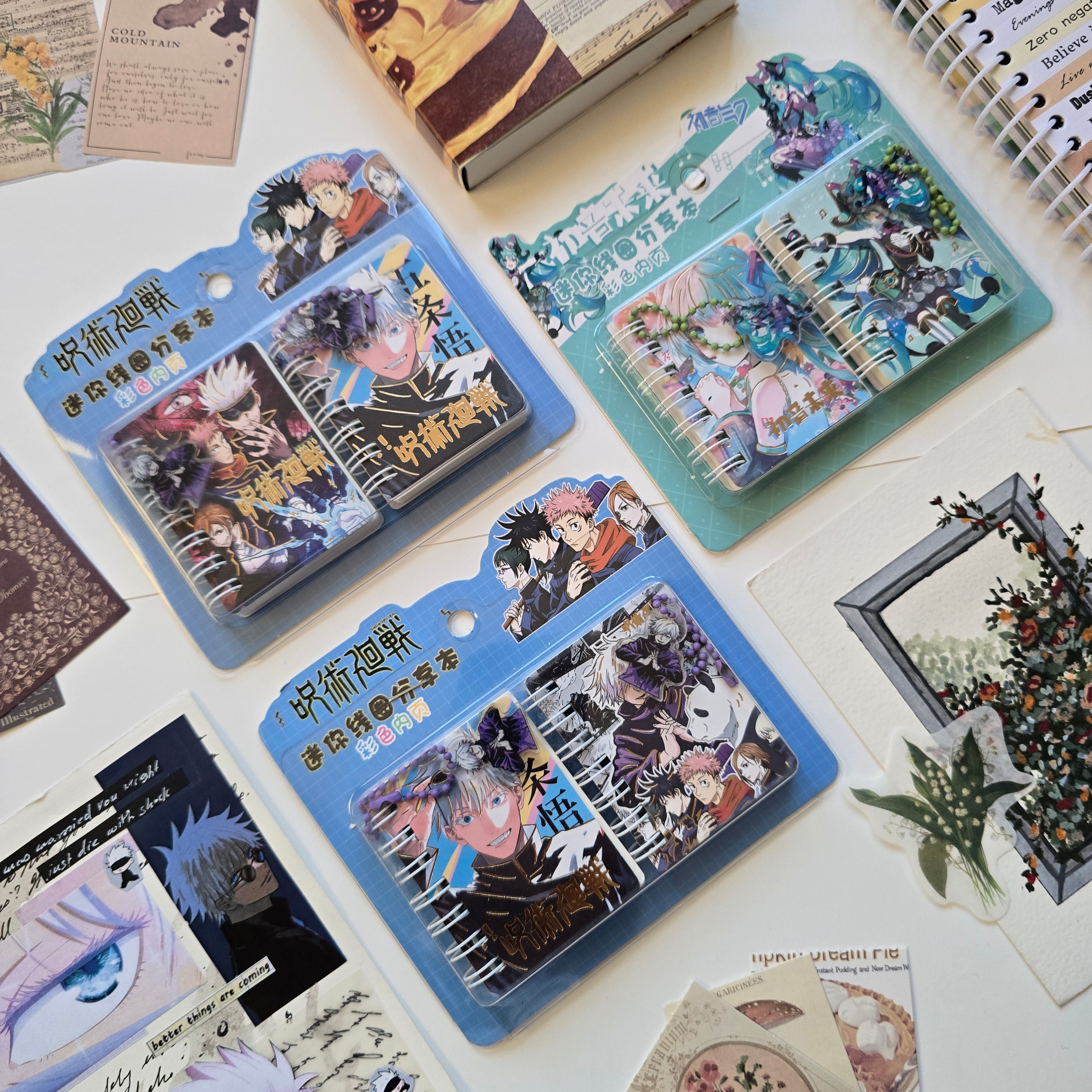 Mini Anime Diary Set