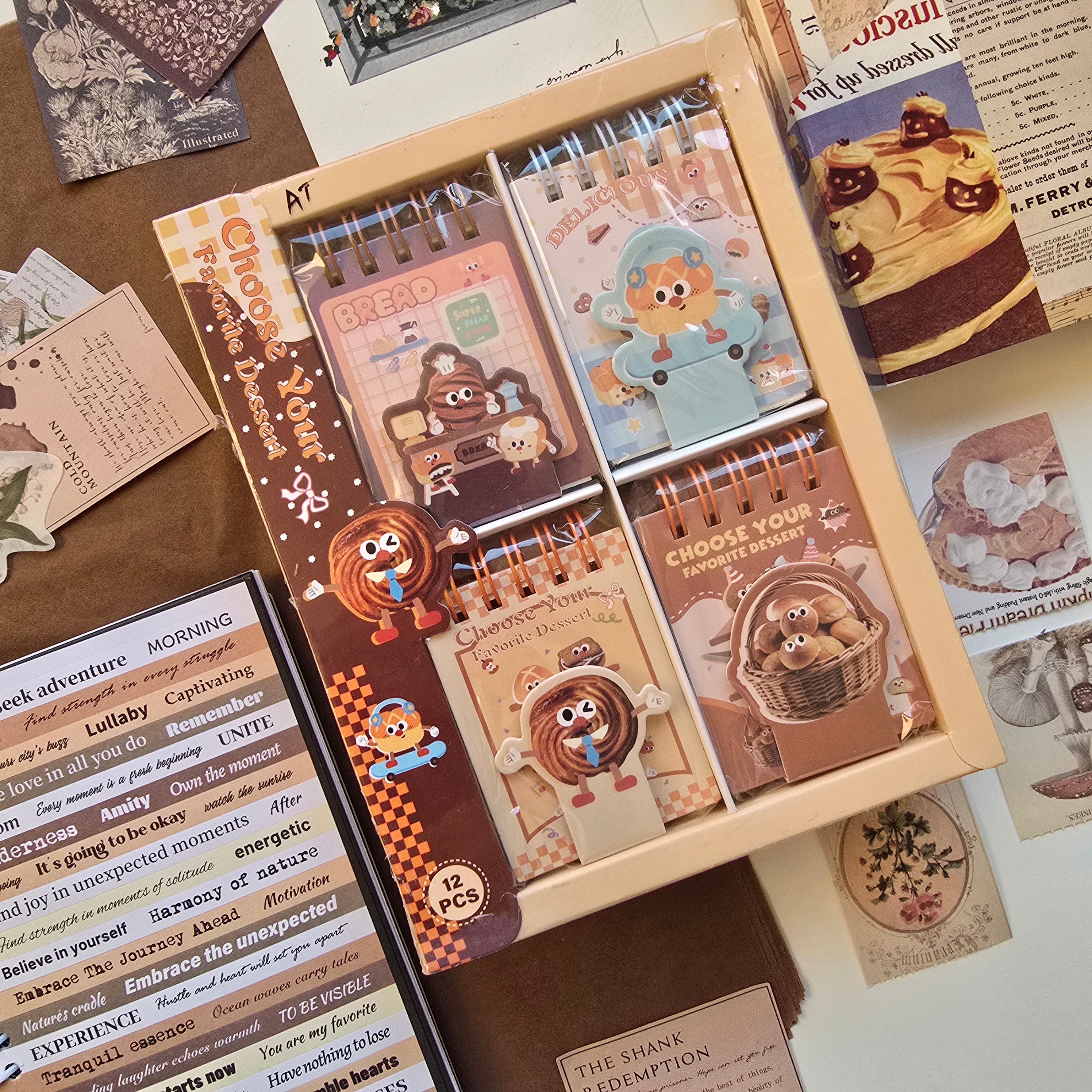 Cute Mini Notepad | Pocket Size Aesthetic Memo Pad for Notes & Doodles