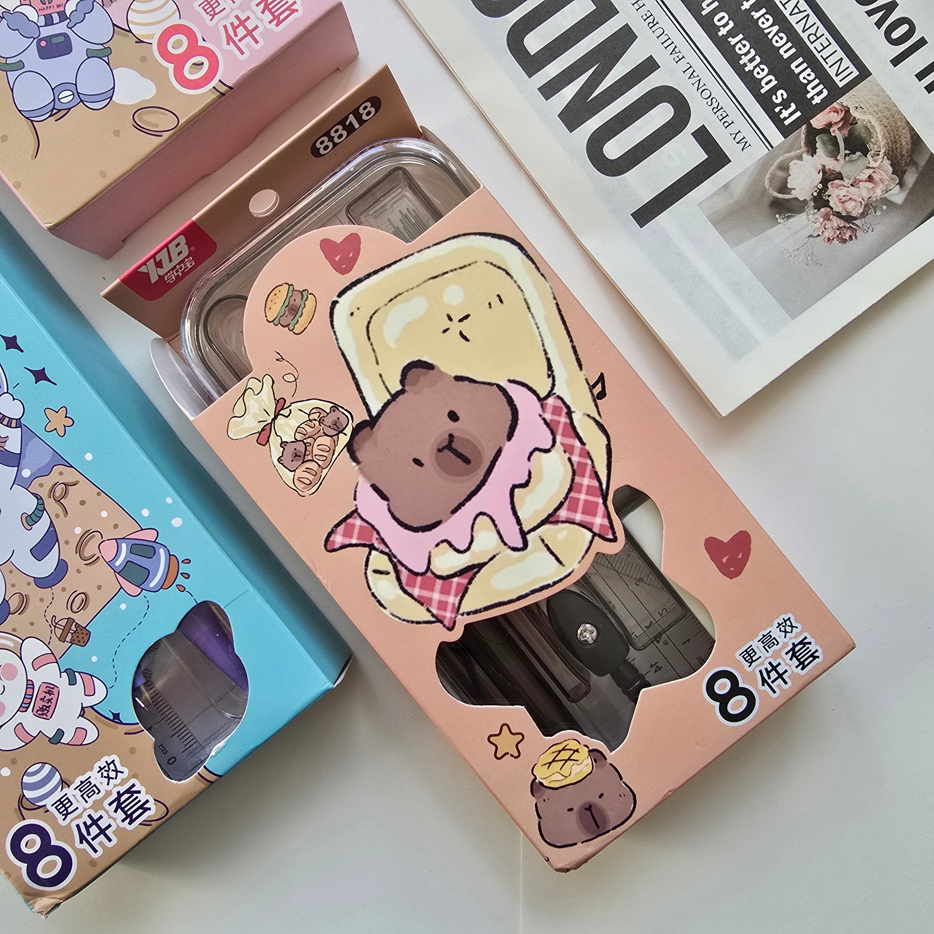 Cute Geometry Box Set – Aesthetic Study Essential