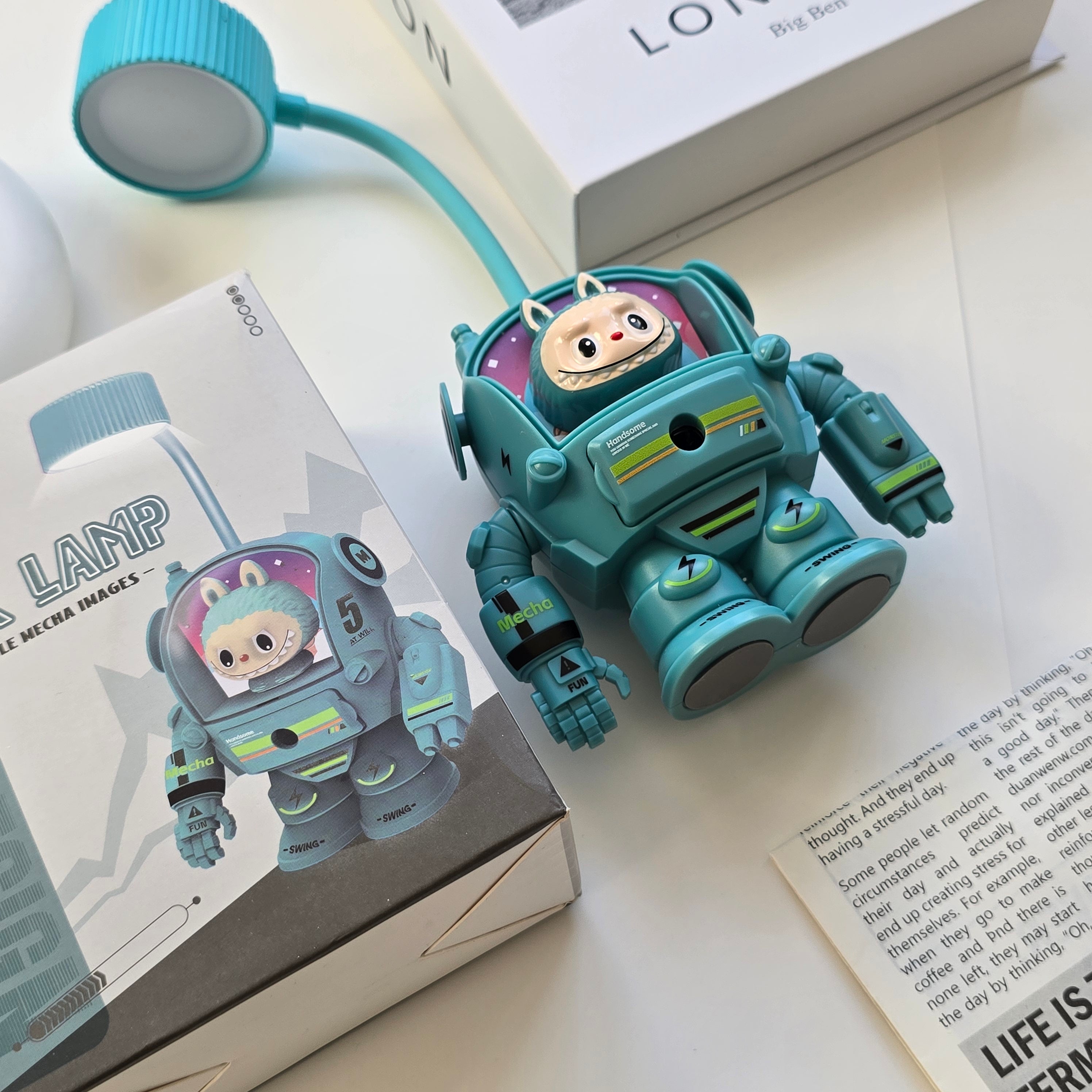 Labubu-Inspired Desk Lamp