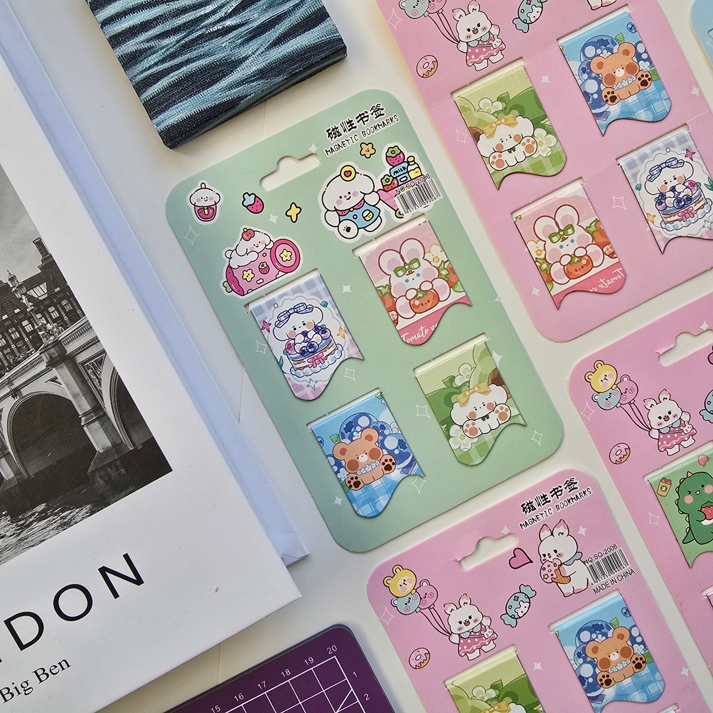 Cute Magnetic bookmarks