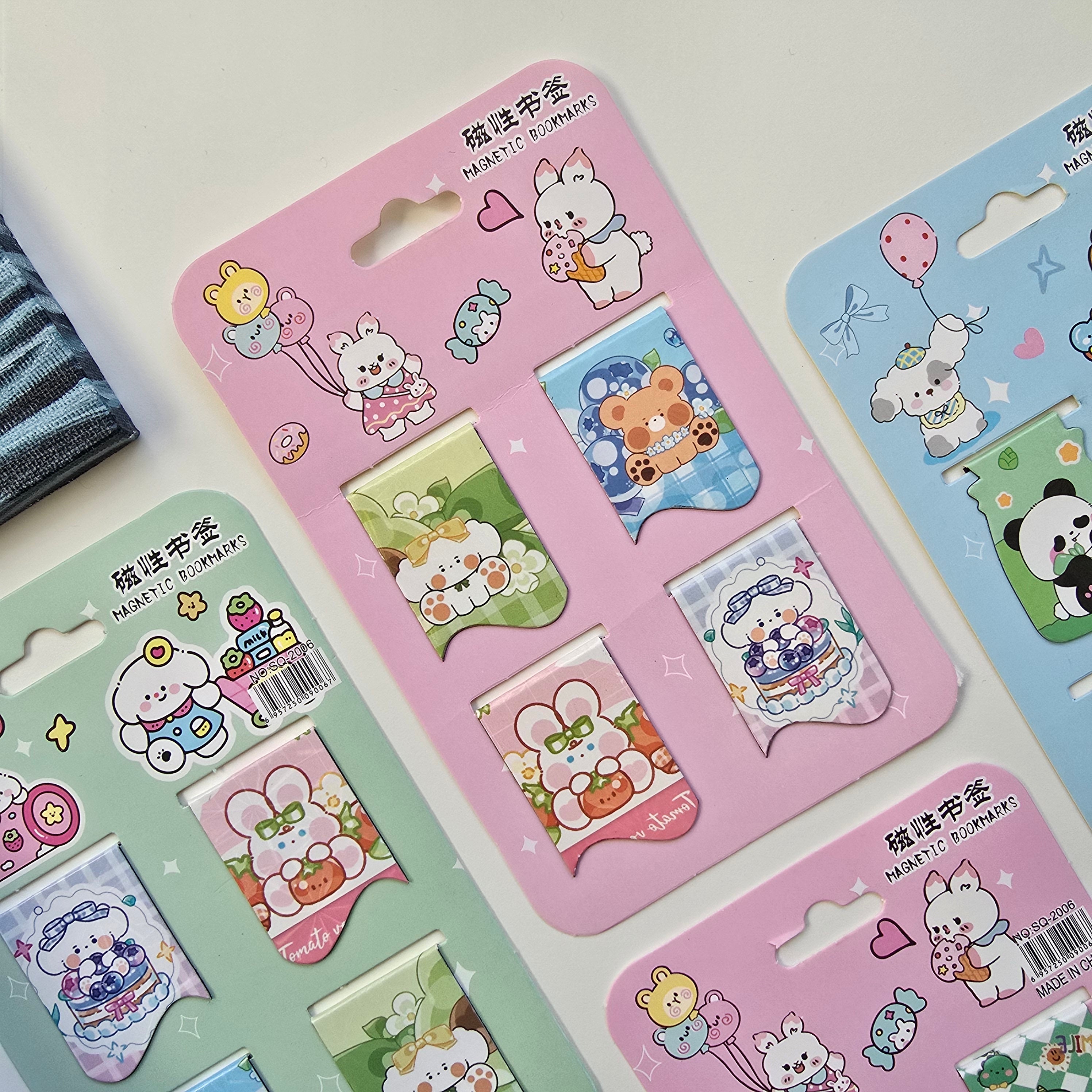 Cute Magnetic bookmarks