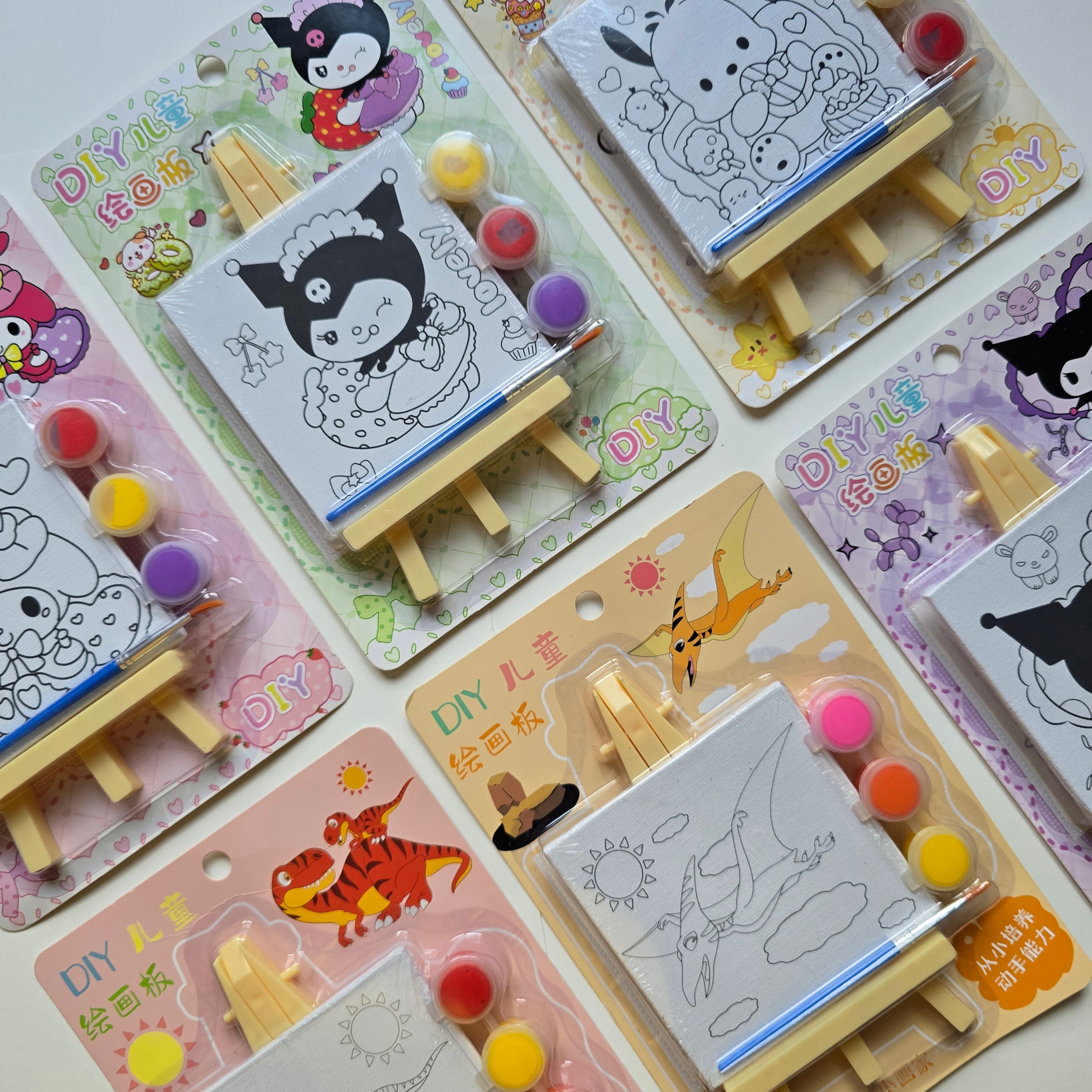 DIY Painting Kit with Easel
