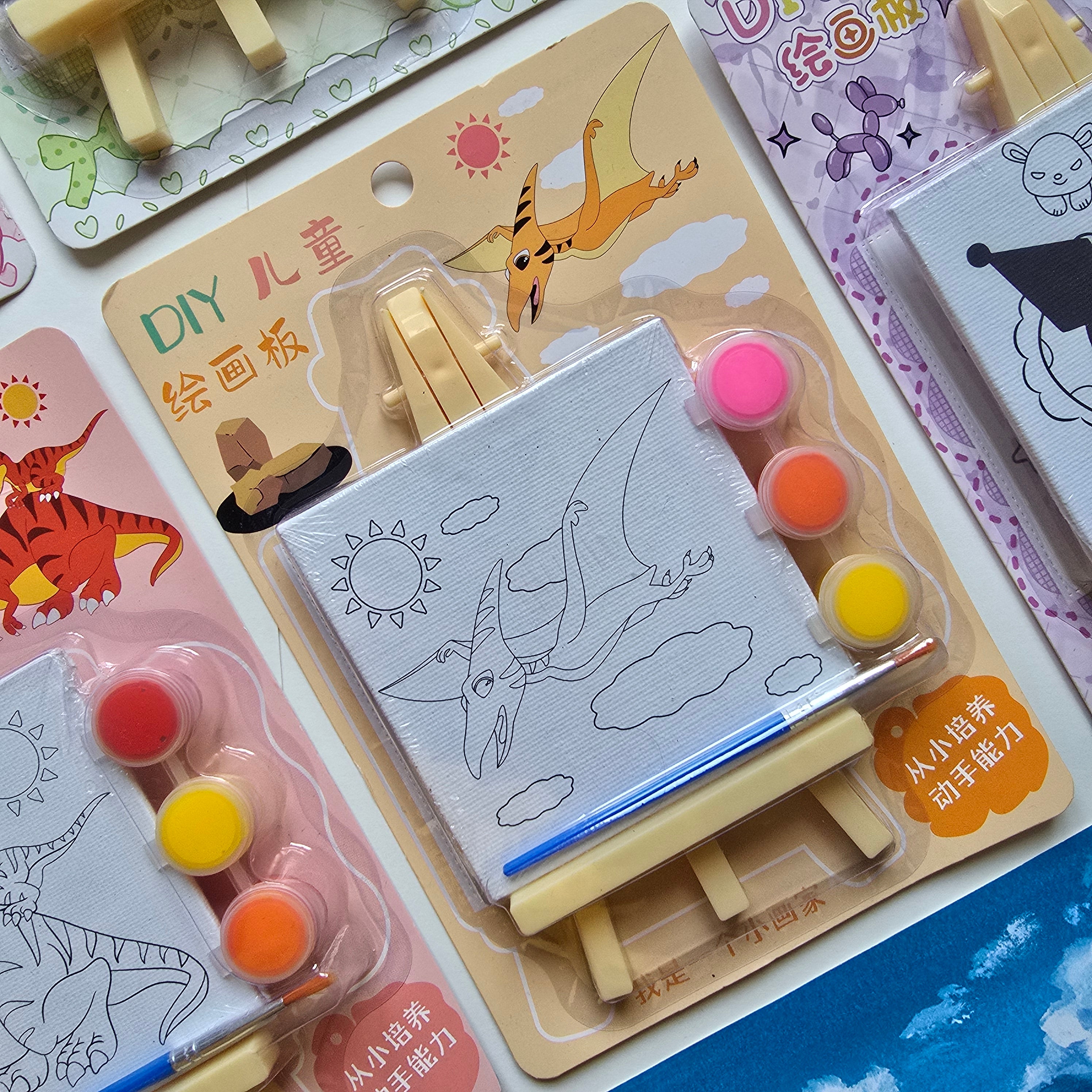 DIY Painting Kit with Easel
