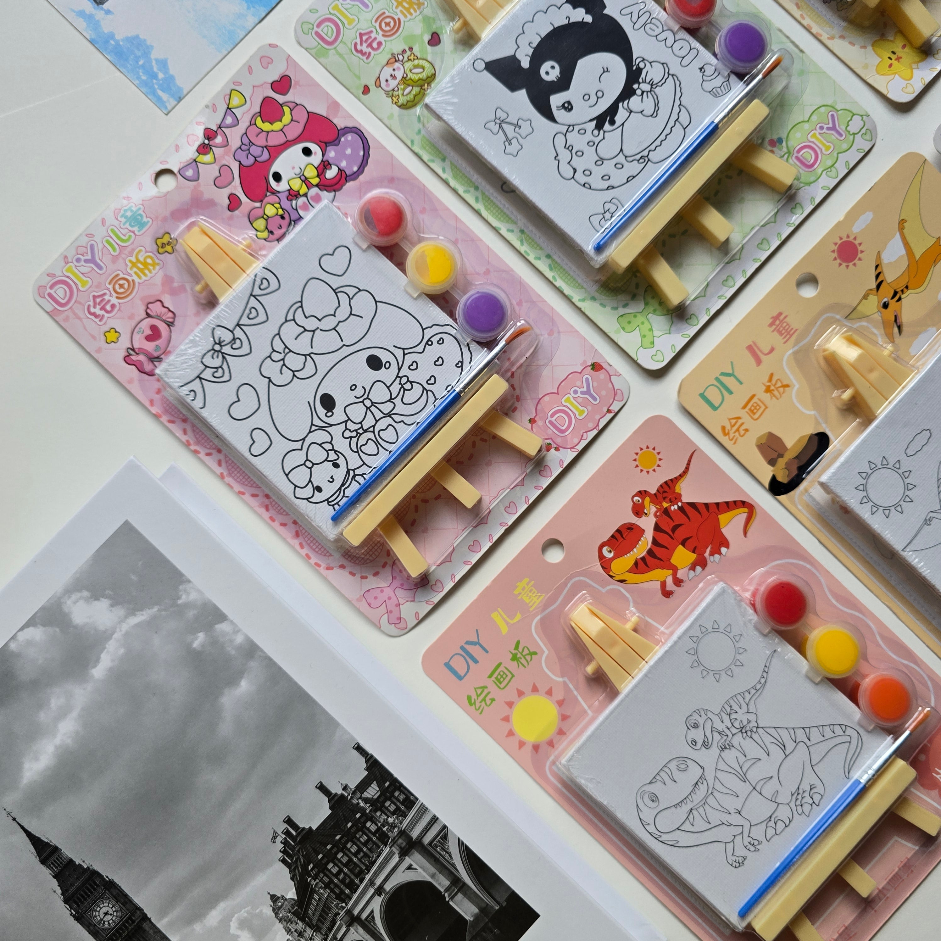 DIY Painting Kit with Easel