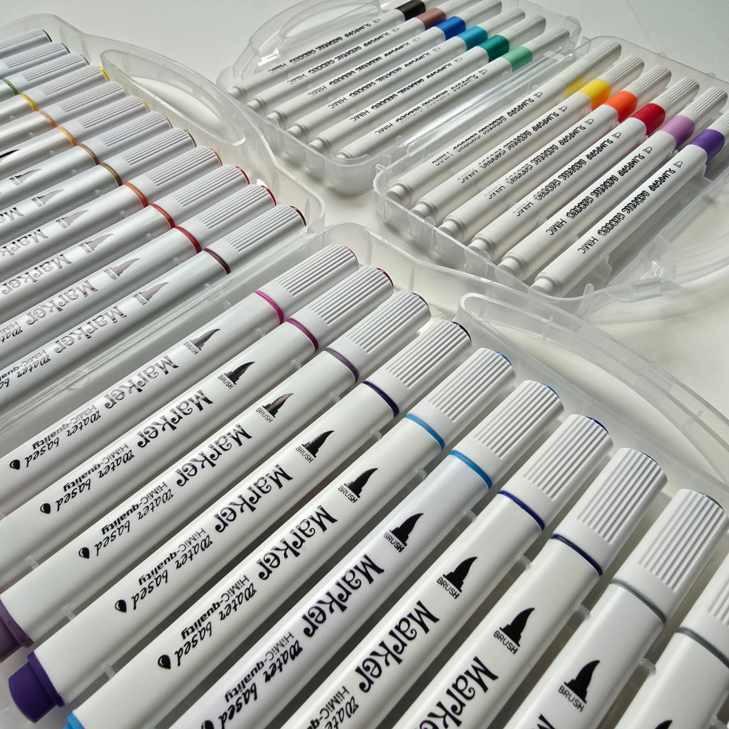 Colourful Marker Set – 12 / 24 Shades | Smooth Ink Drawing Pens for Art, Journaling & Study