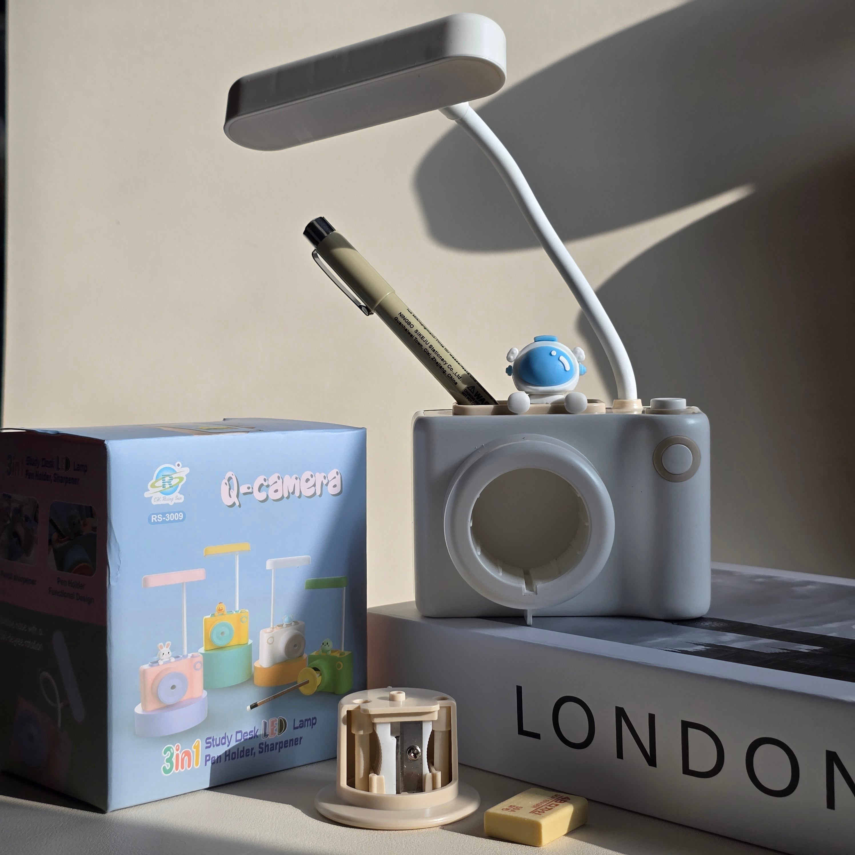 Camera Style Aesthetic Desk Lamp | Cute LED Decorative Light