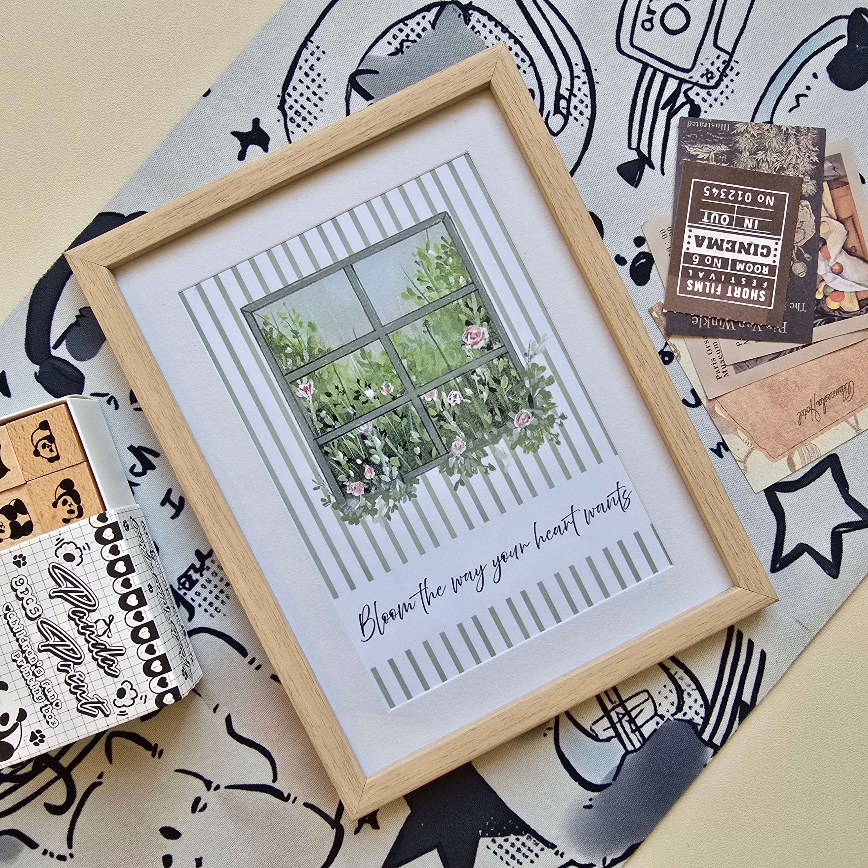 Hand-painted Quote Frame