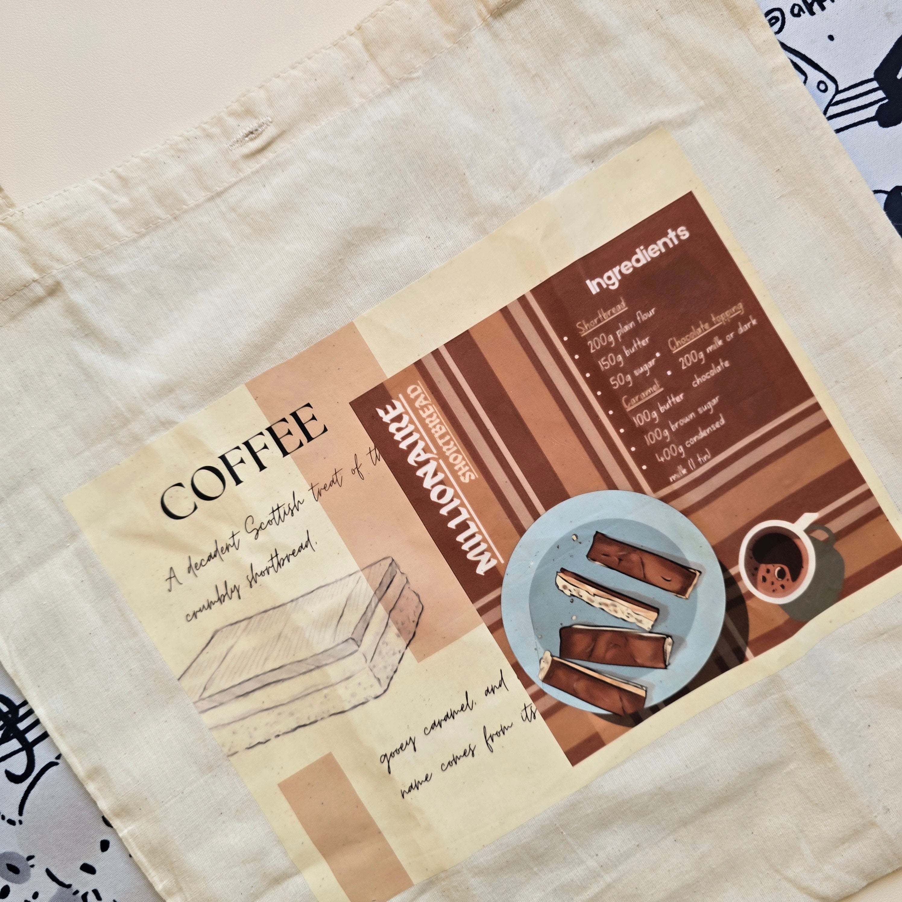 Digital Art Printed Tote Bag | Aesthetic Handmade Carry Bag