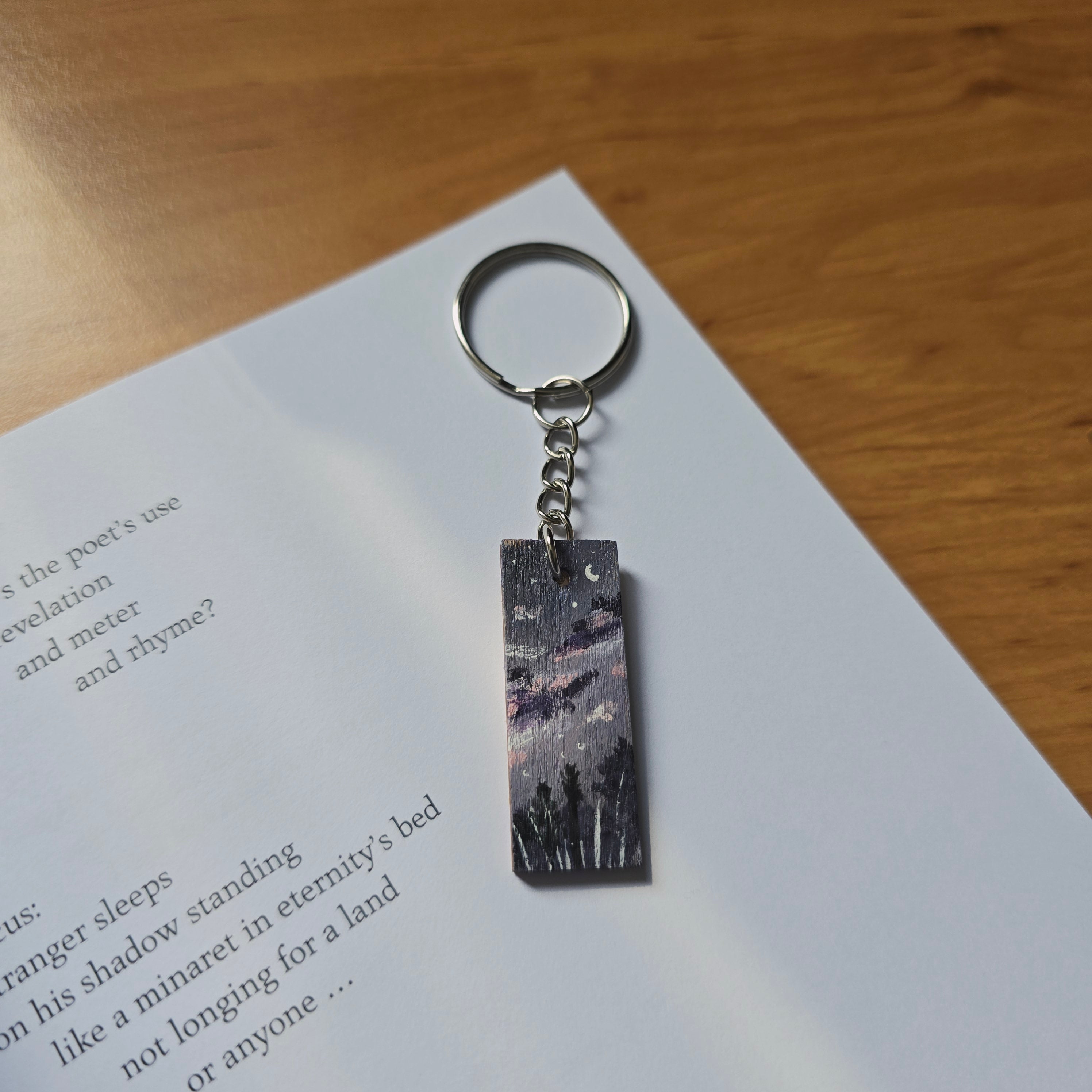 Original Hand-painted Keychain