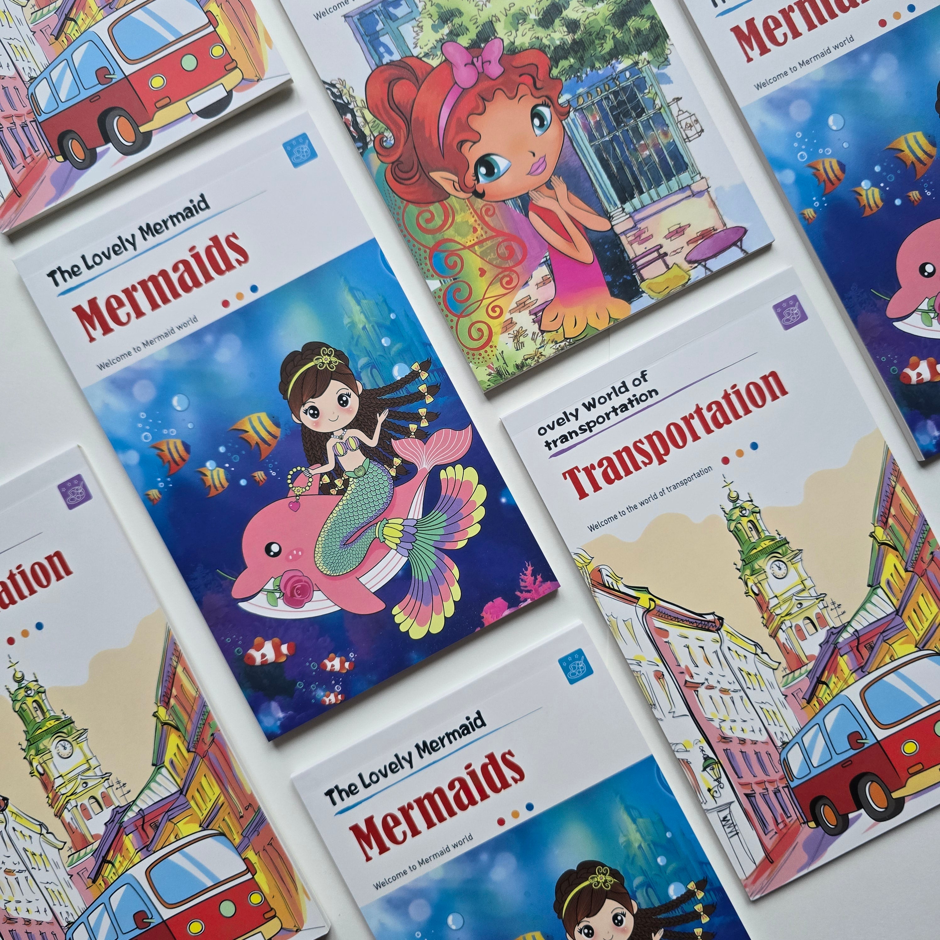 DIY Painting Notepad – Creative Colouring Book
