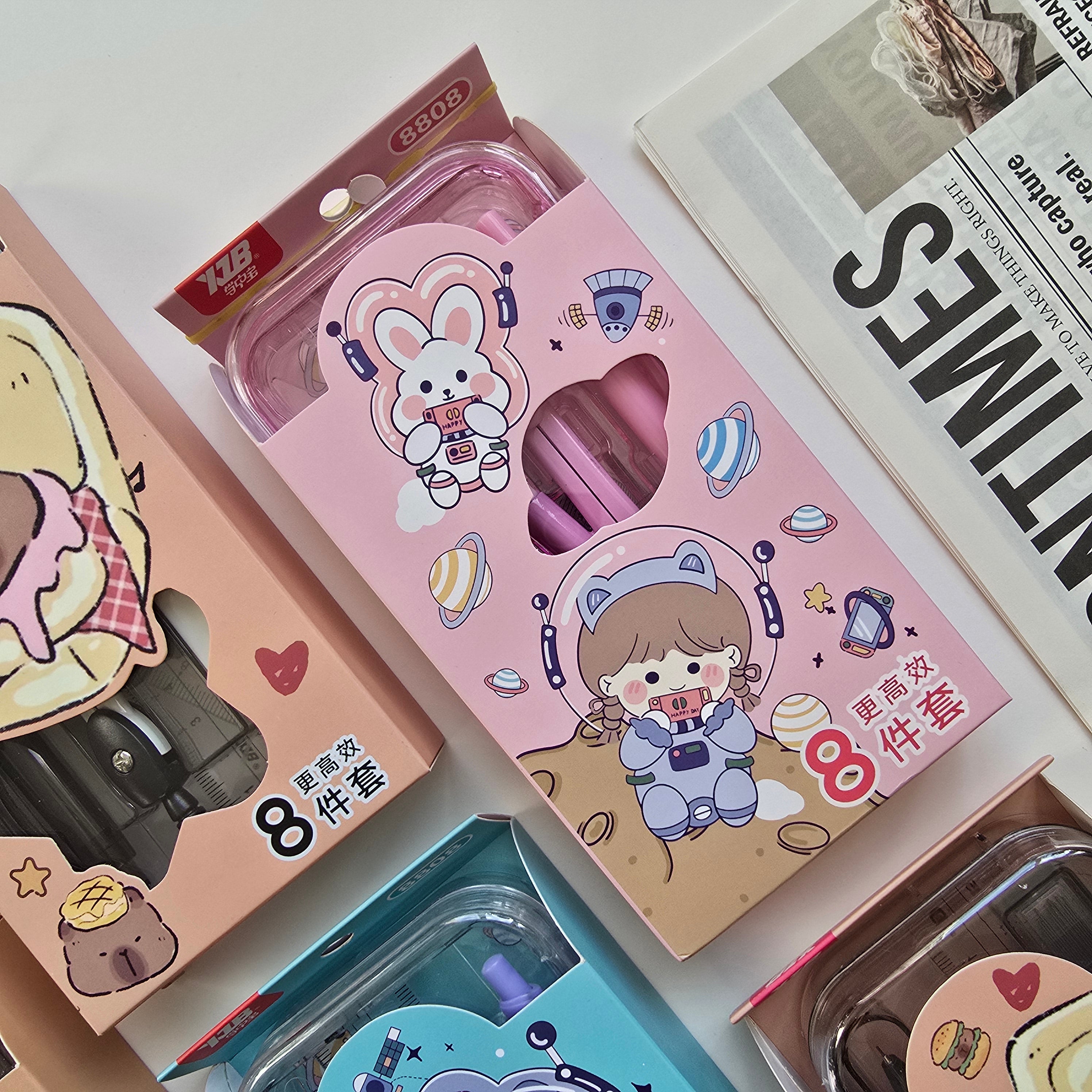 Cute Geometry Box Set – Aesthetic Study Essential