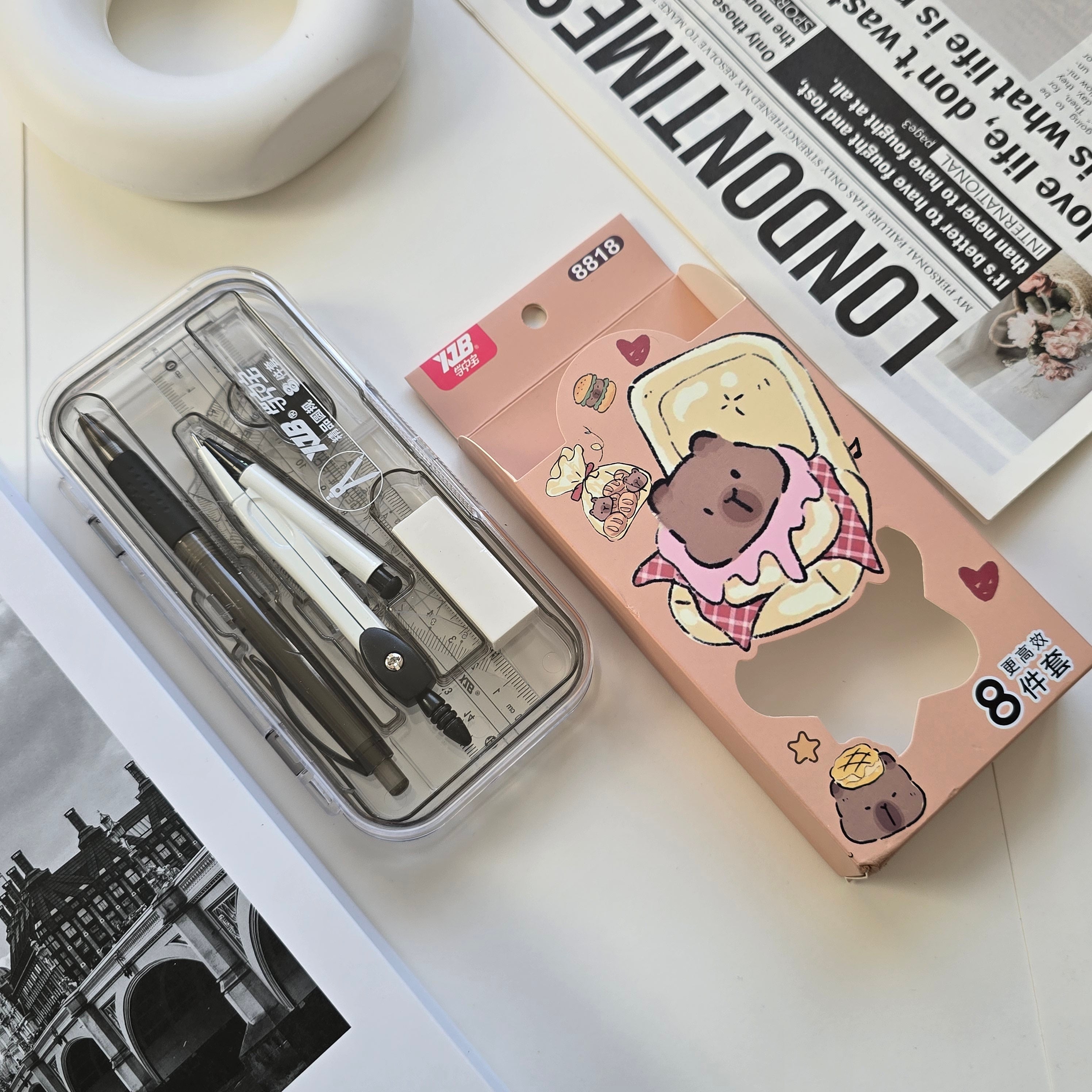 Cute Geometry Box Set – Aesthetic Study Essential