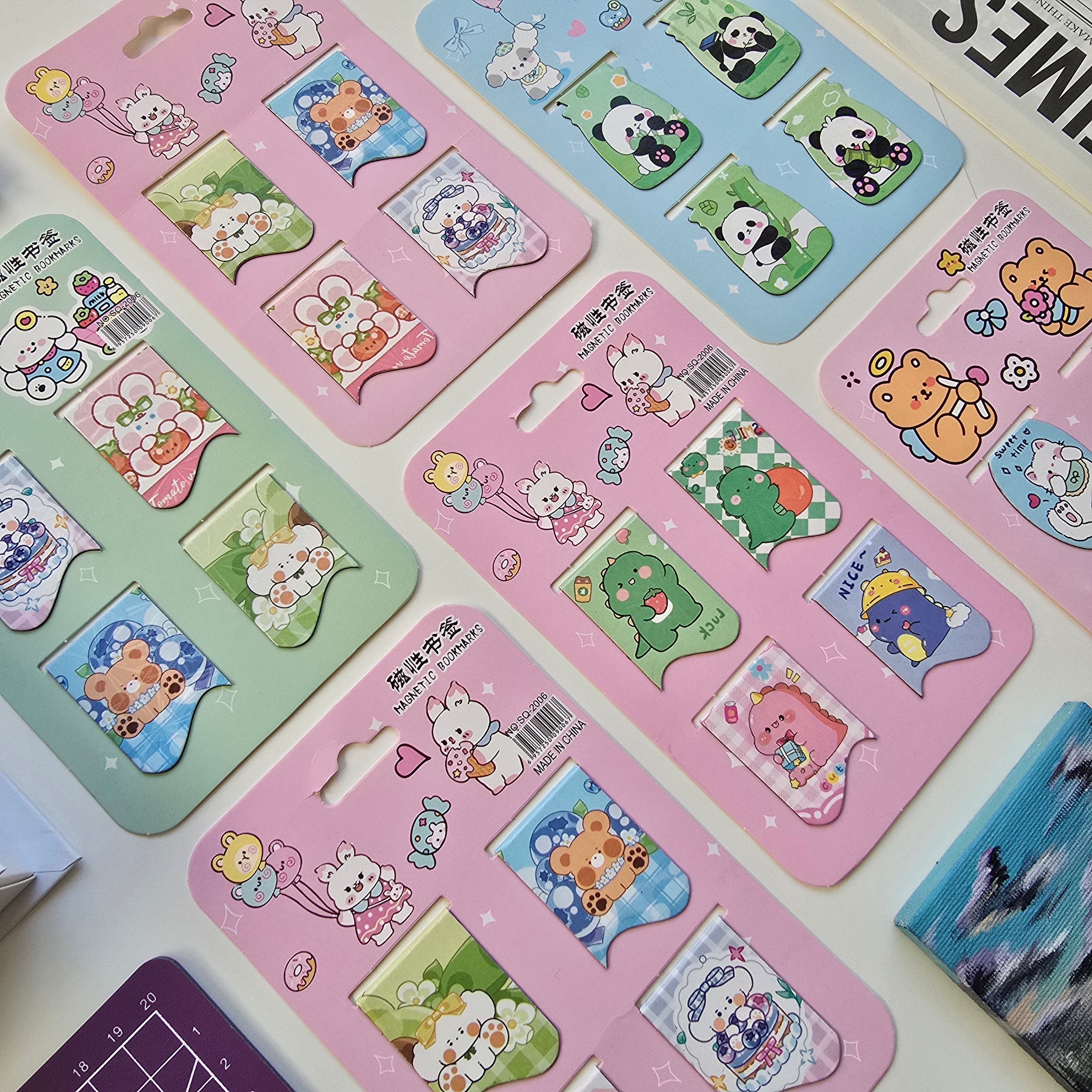 Cute Magnetic bookmarks