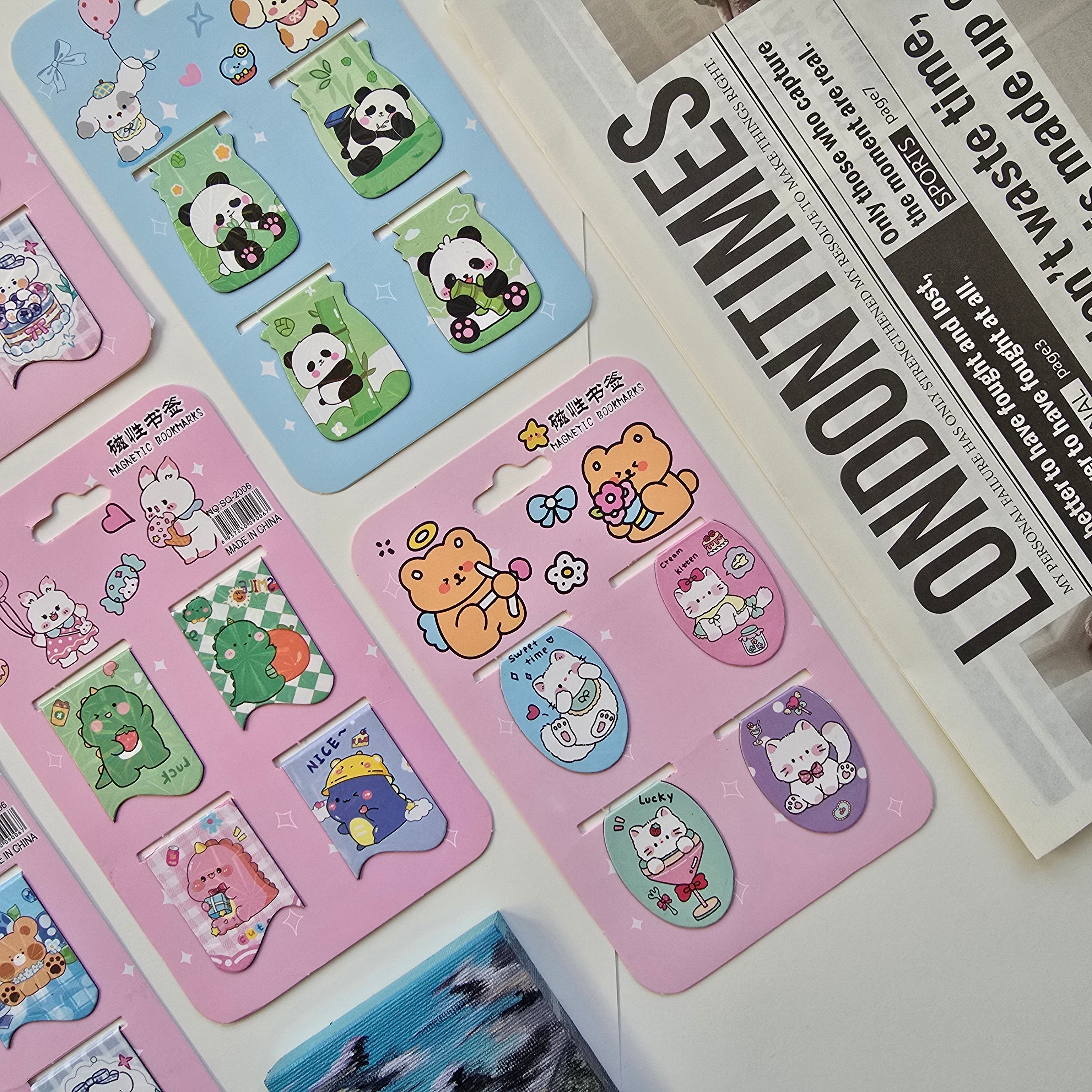 Cute Magnetic bookmarks