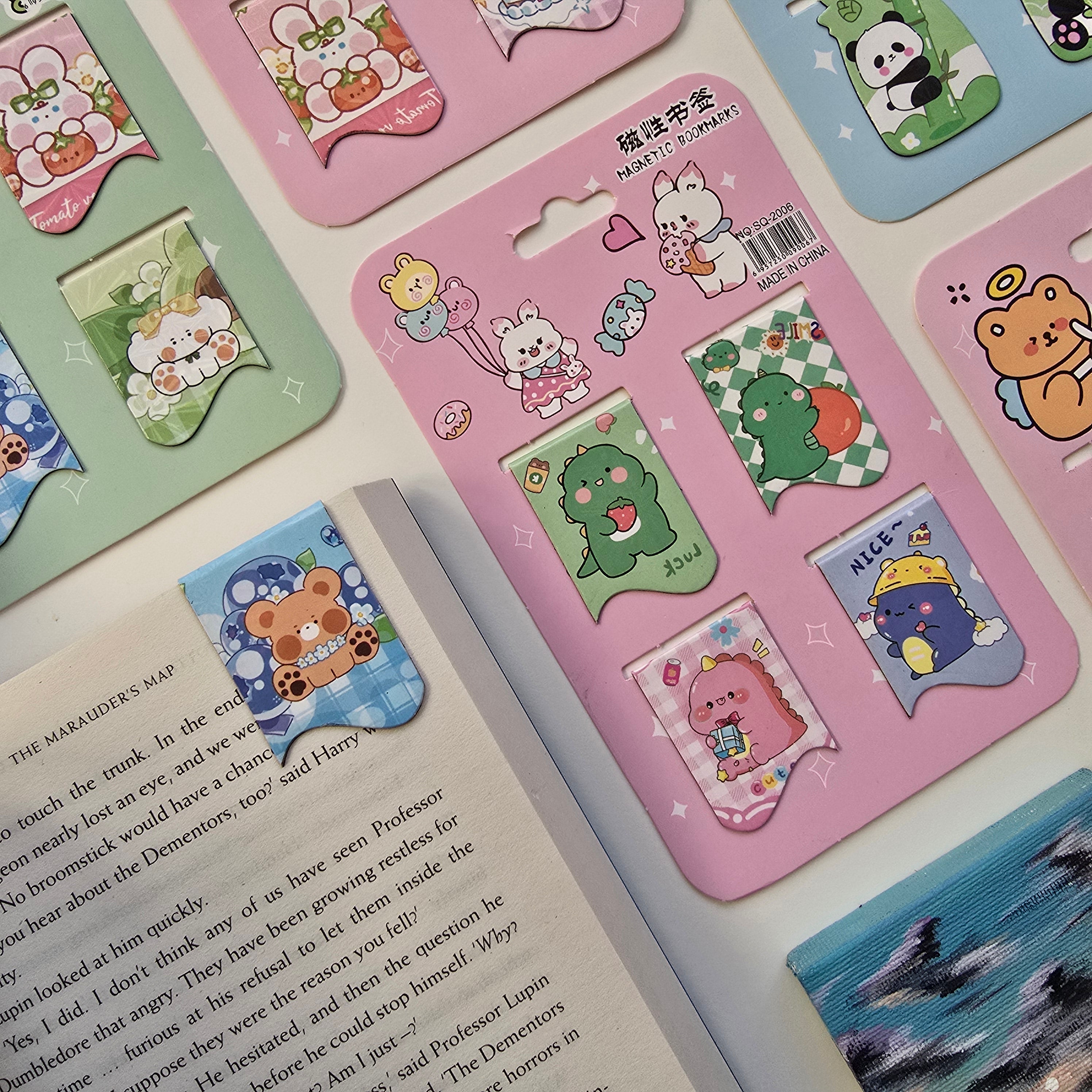 Cute Magnetic bookmarks