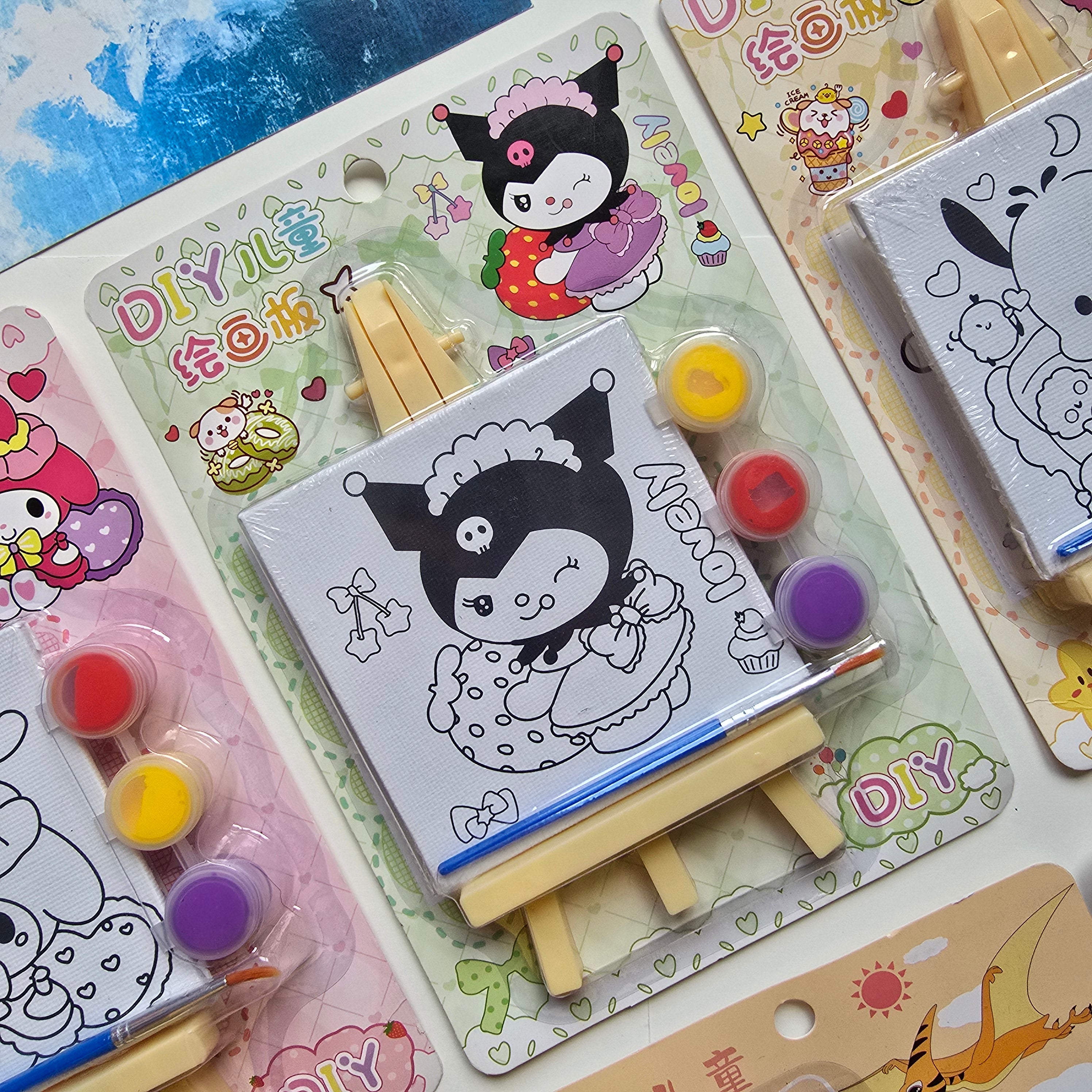 DIY Painting Kit with Easel