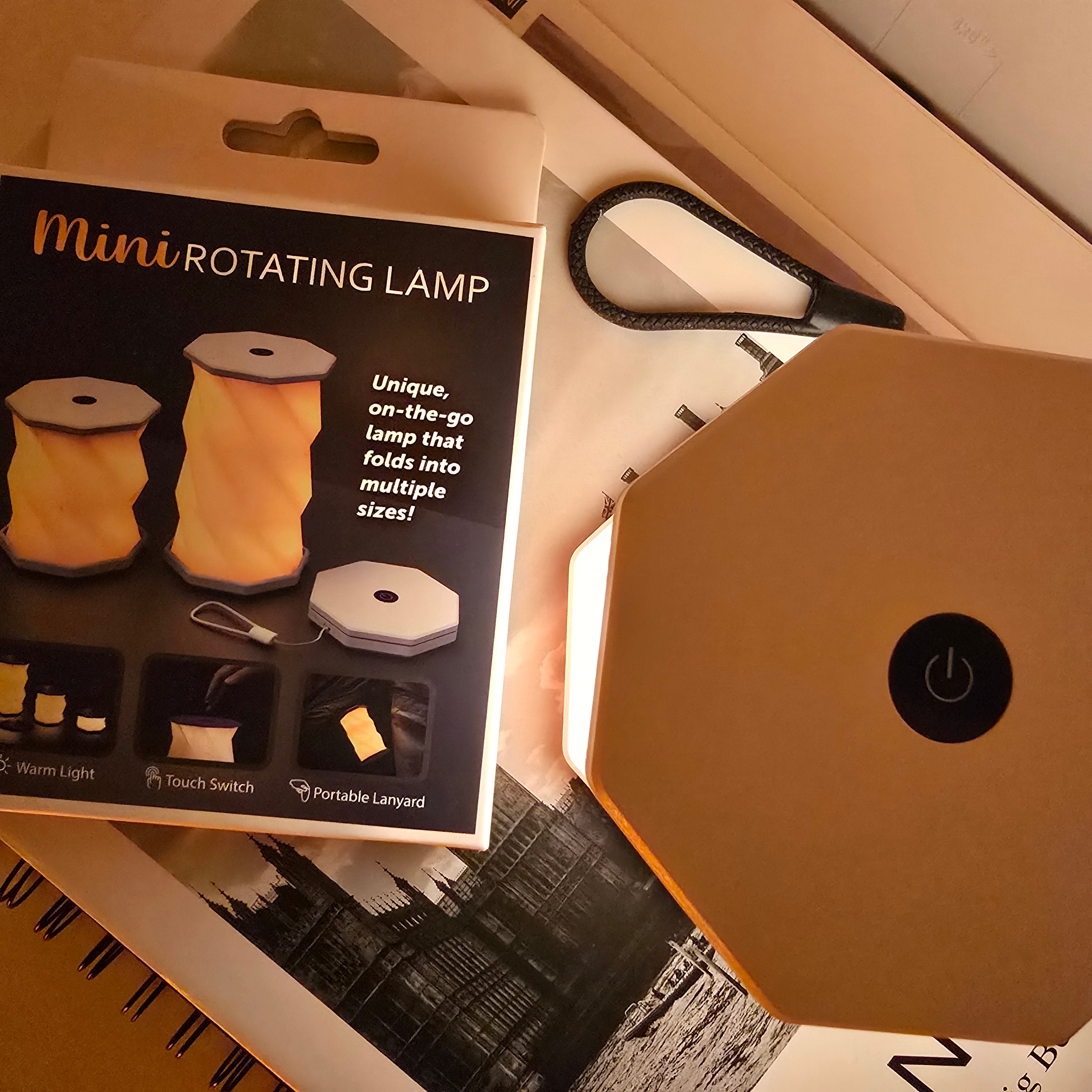 Mini Rotating Lamp