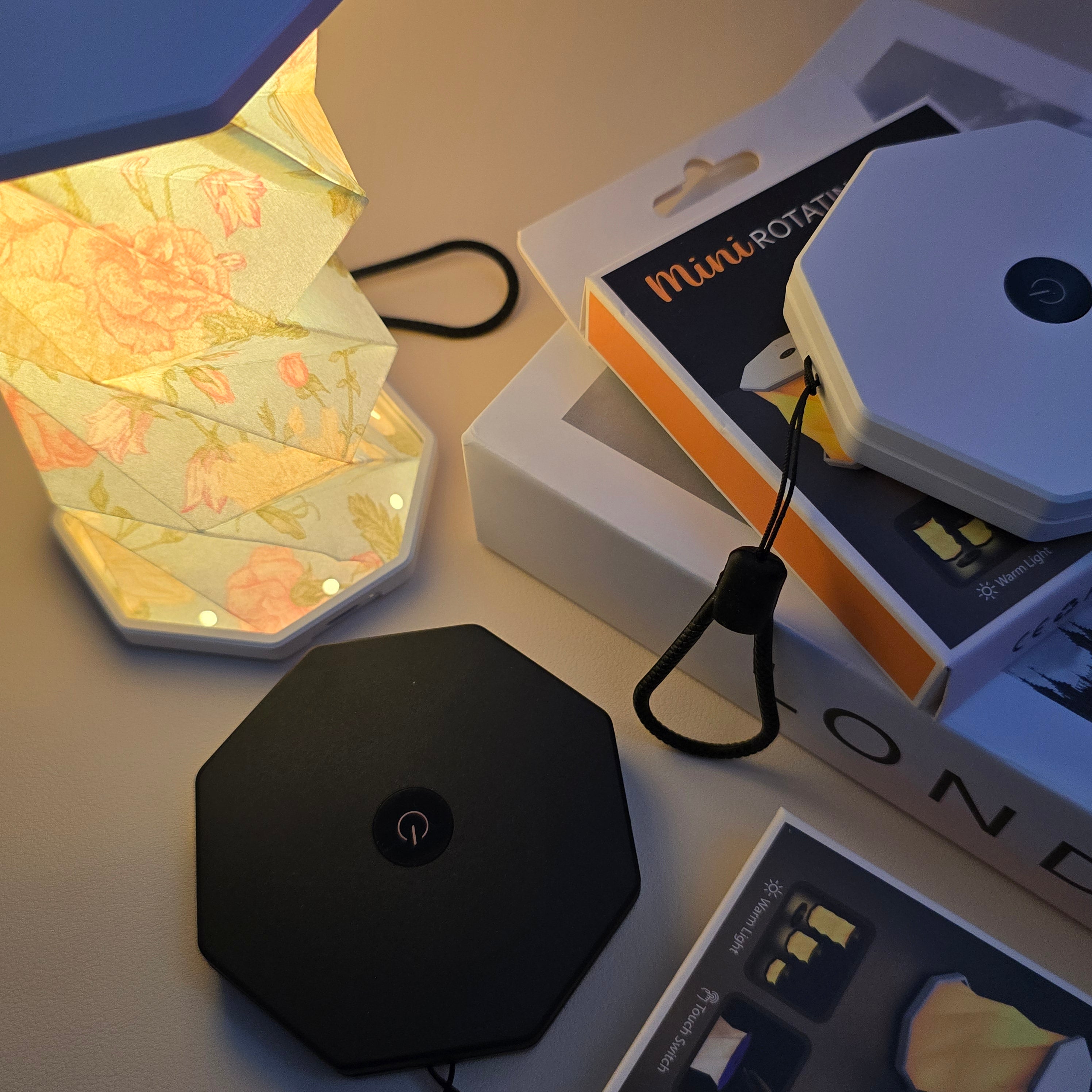 Mini Rotating Lamp
