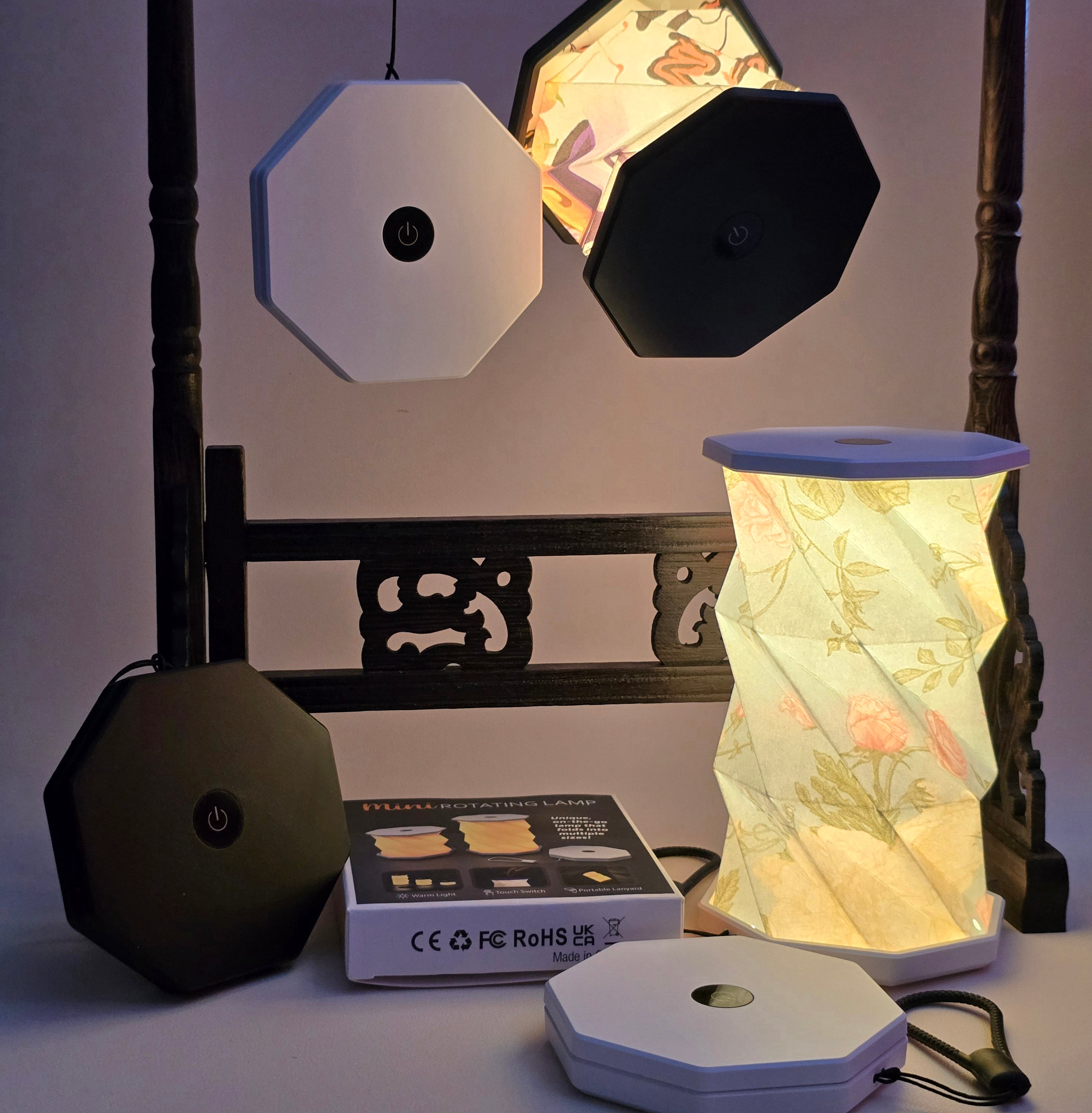 Mini Rotating Lamp
