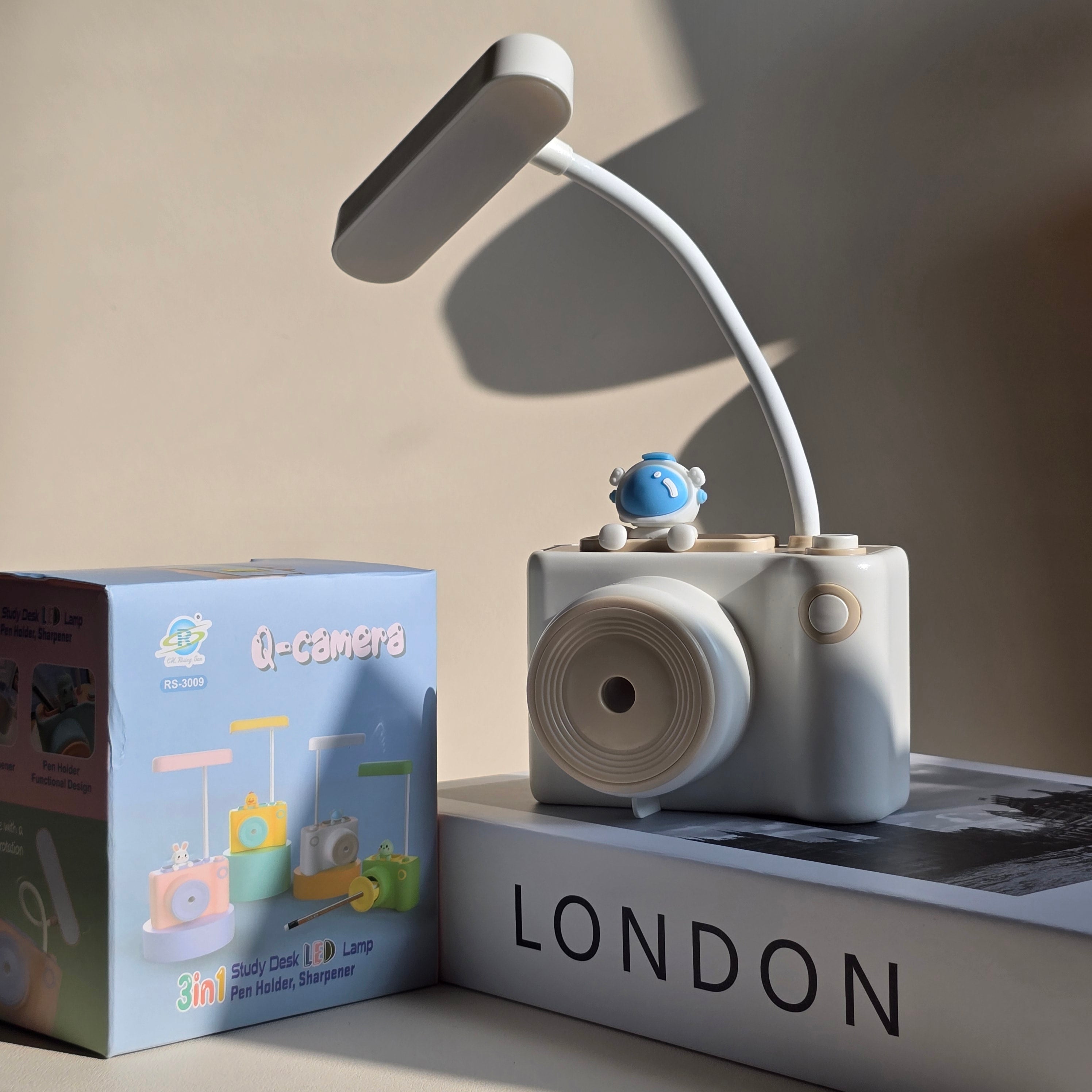Camera Style Aesthetic Desk Lamp | Cute LED Decorative Light
