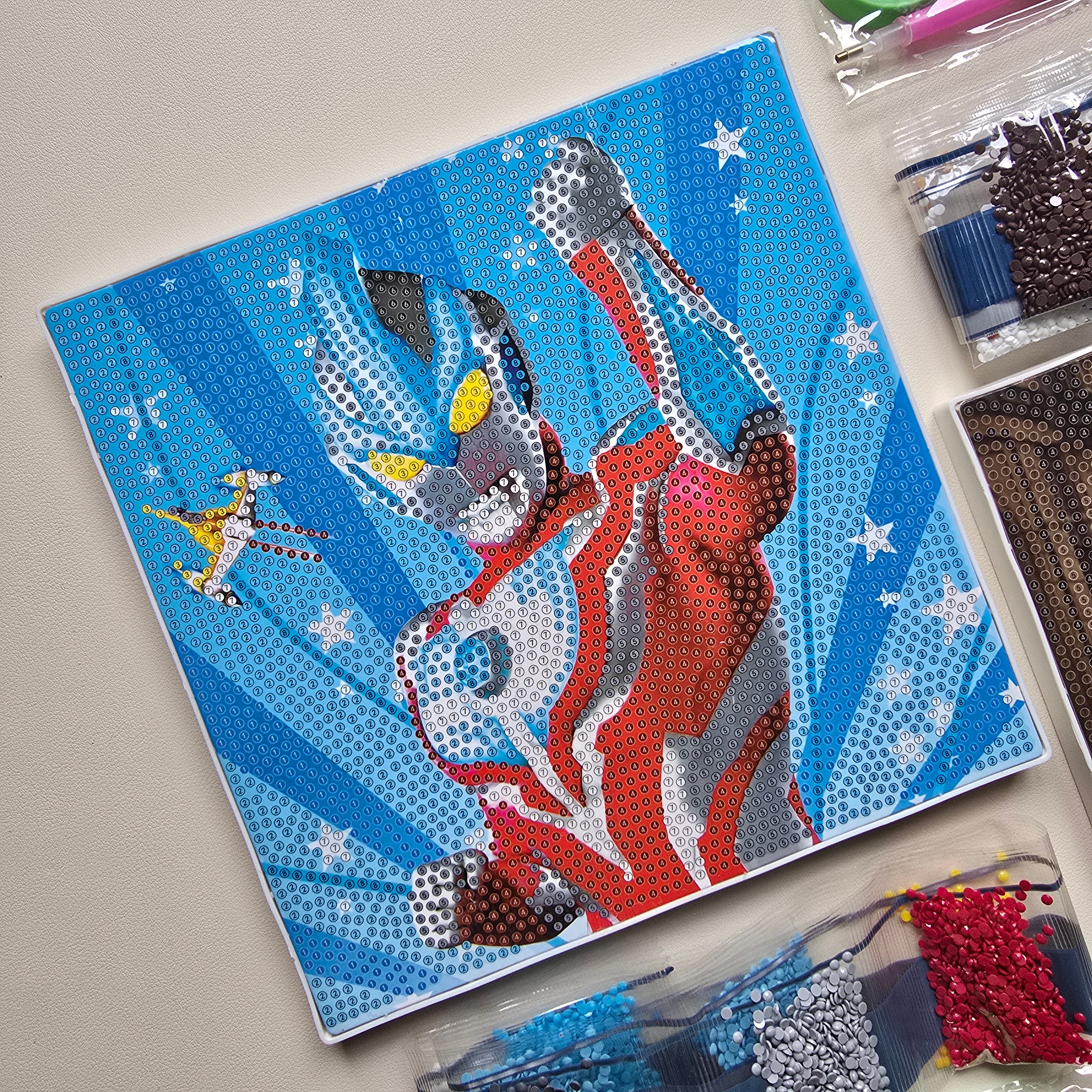 DIY Crystal Pearl Art Kit | Creative Decorative Craft Set