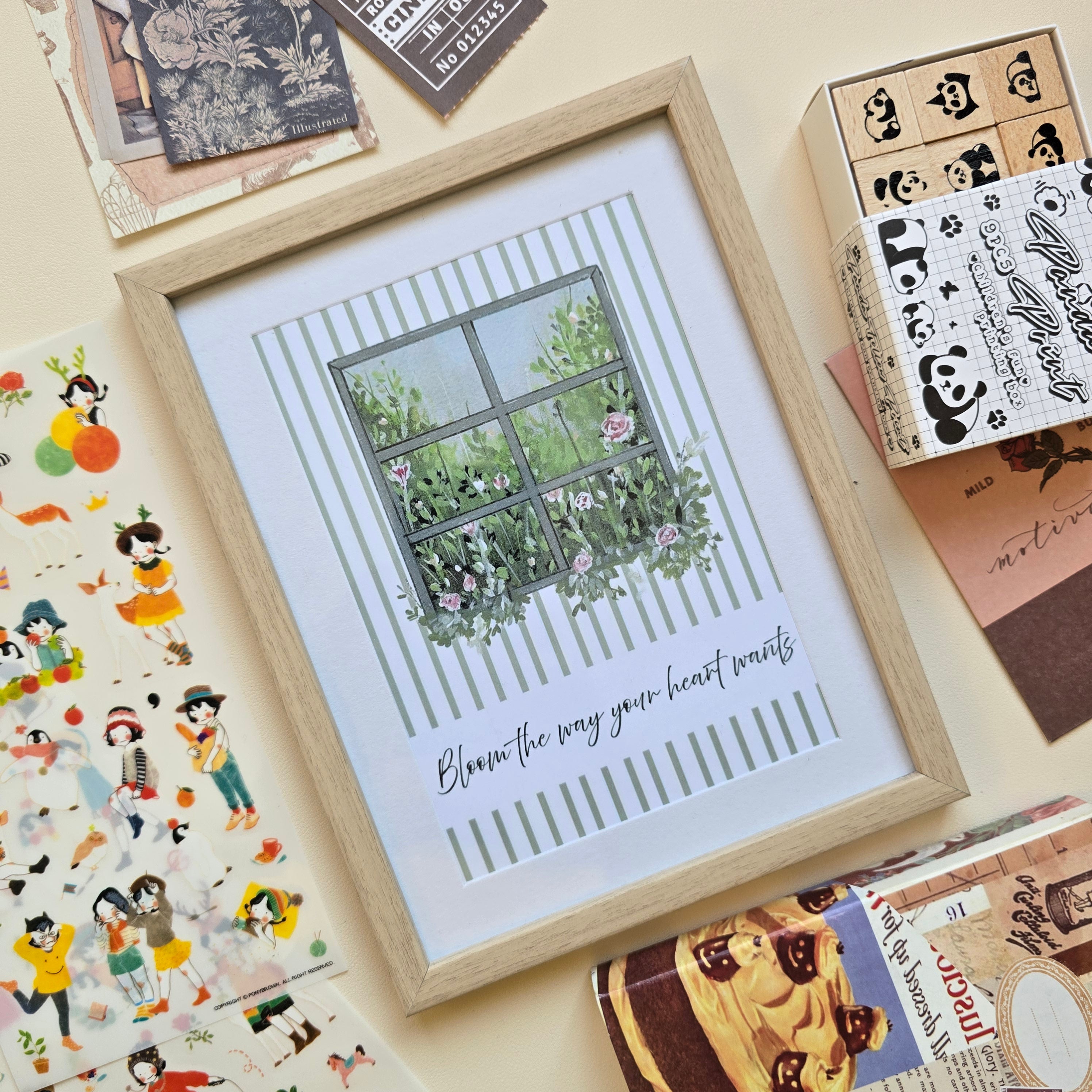Hand-painted Quote Frame