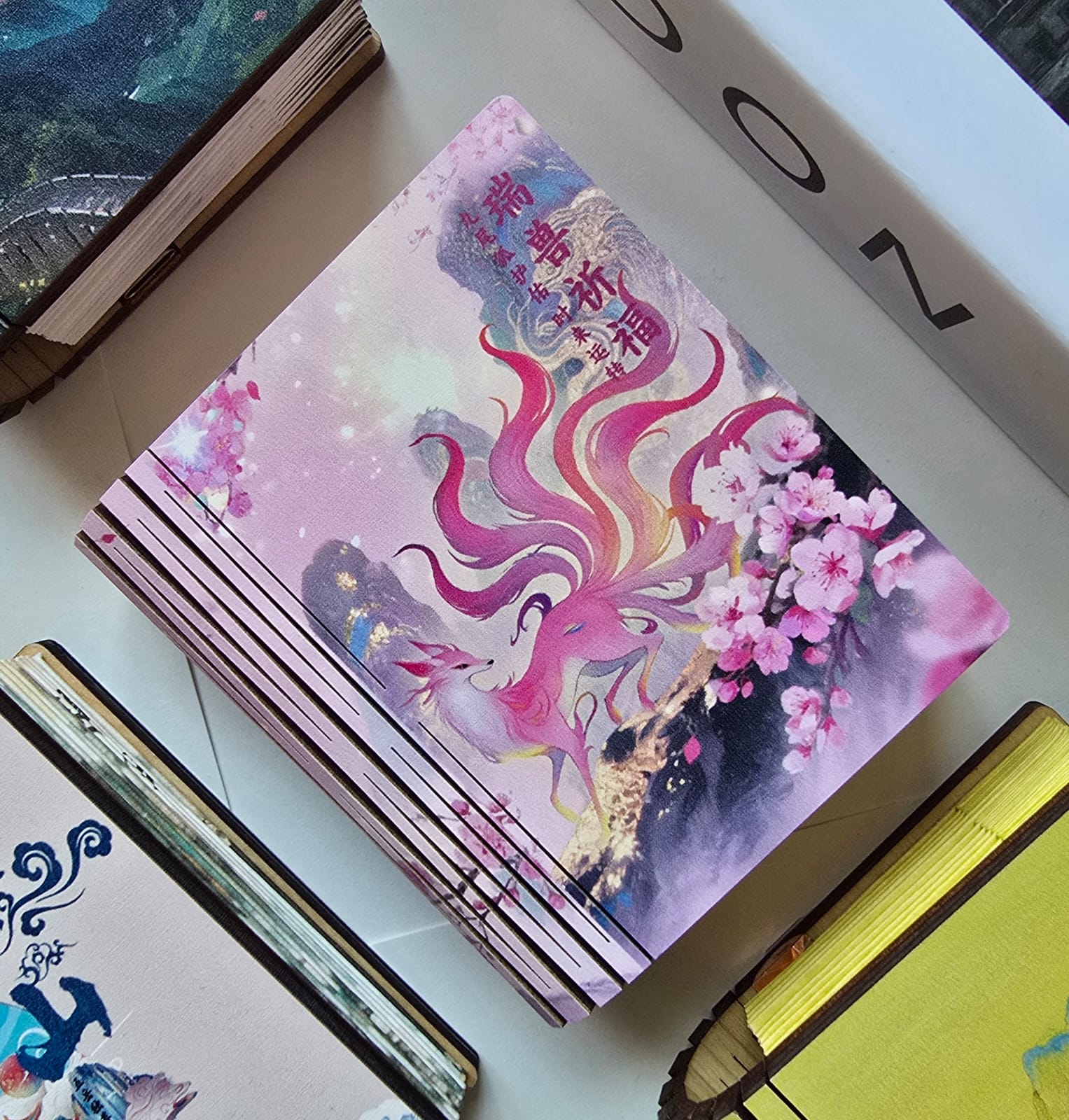 Mini Book Style Magnetic Paper Lamp