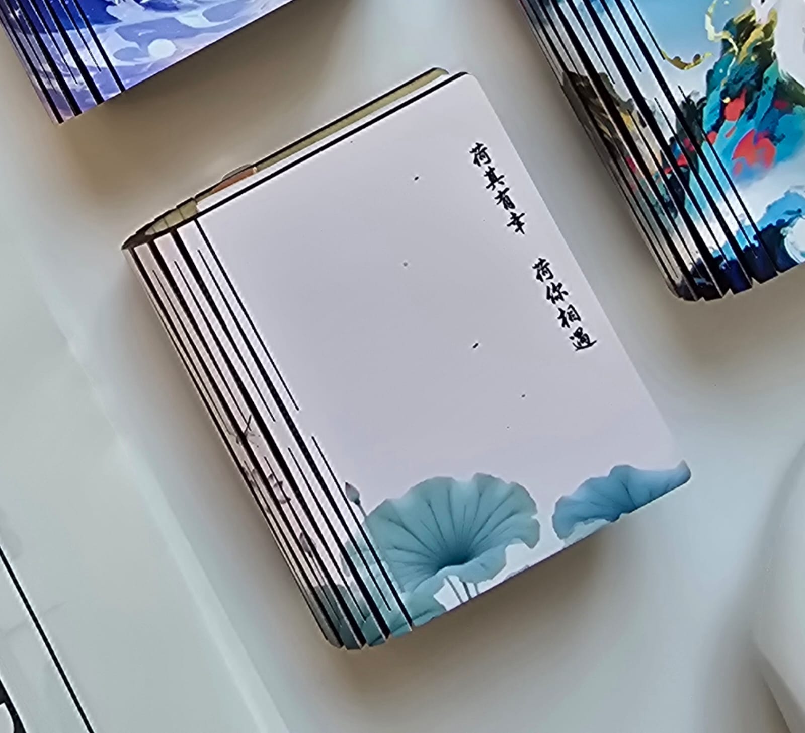 Mini Book Style Magnetic Paper Lamp